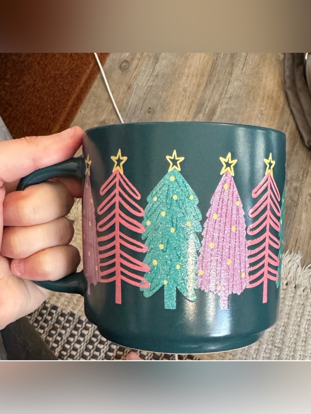 Market Finds Christmas Tree Holiday Themed Mug